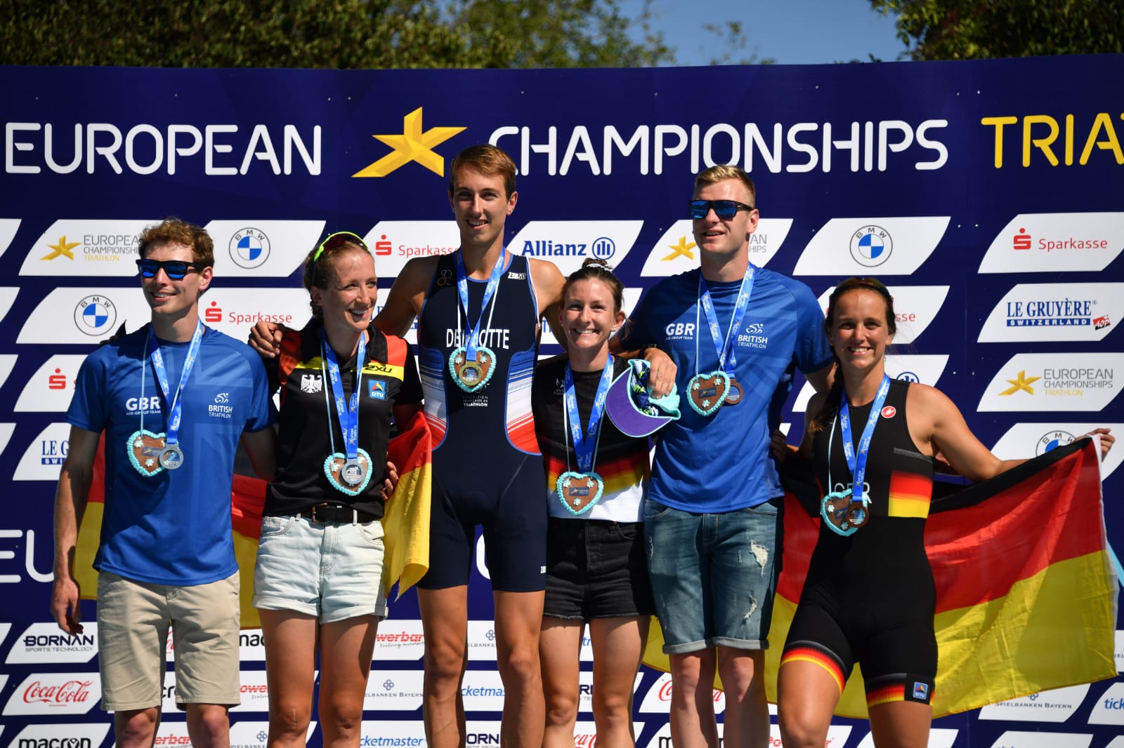 Gruppenbild Triathlonteam